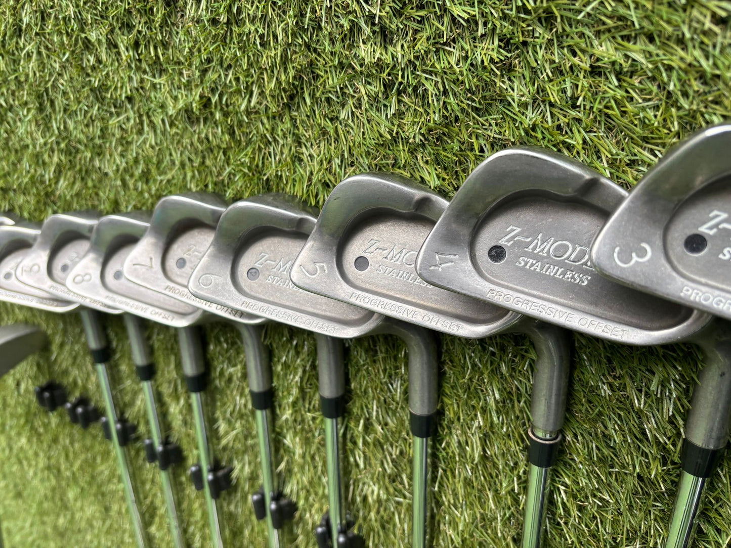 Z-Model II 3-SW Irons, Ping Zing 2 Red Dot 2 Iron, Driver, Hybrid & MacGregor Bag