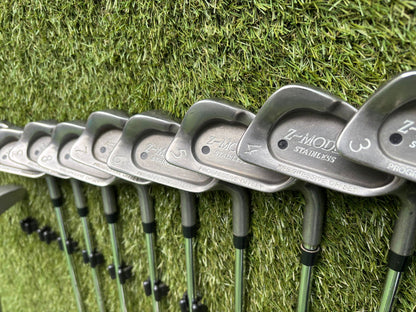 Z-Model II 3-SW Irons, Ping Zing 2 Red Dot 2 Iron, Driver, Hybrid & MacGregor Bag