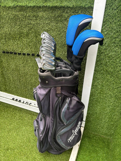 MacGregor VIP Tourney Full Set + Ryder & Adams Woods – £214.00 
Delivered
