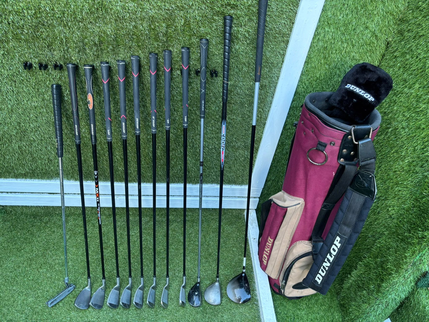 Dunlop Starter Golf Set – Tour TP II Irons, 450cc Driver, Hybrid & Dunlop Stand Bag