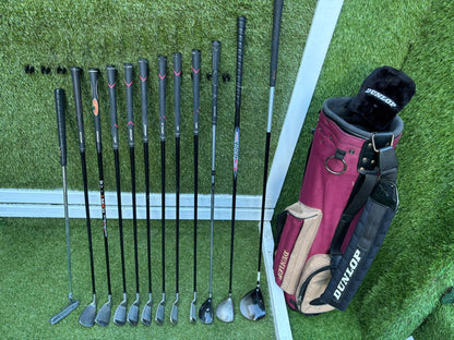 Dunlop Starter Golf Set – Tour TP II Irons, 450cc Driver, Hybrid & Dunlop Stand Bag