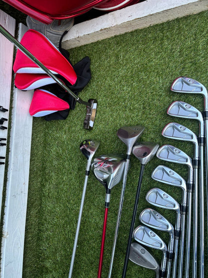 TaylorMade RAC Irons + R7 Driver + PING V2 12-Club RH