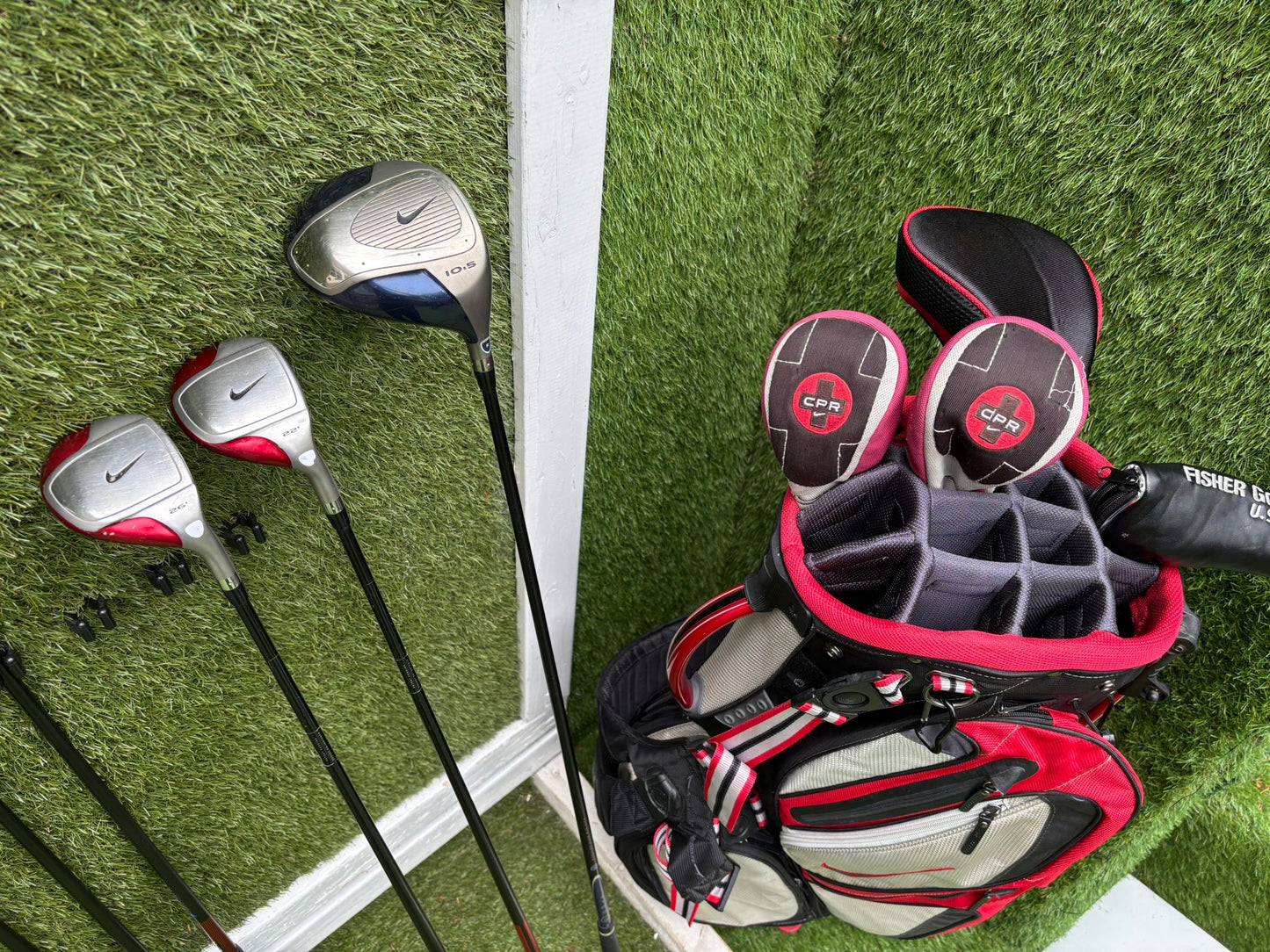 Nike CPR Full Matching Graphite Golf Set + Nike Stand Bag