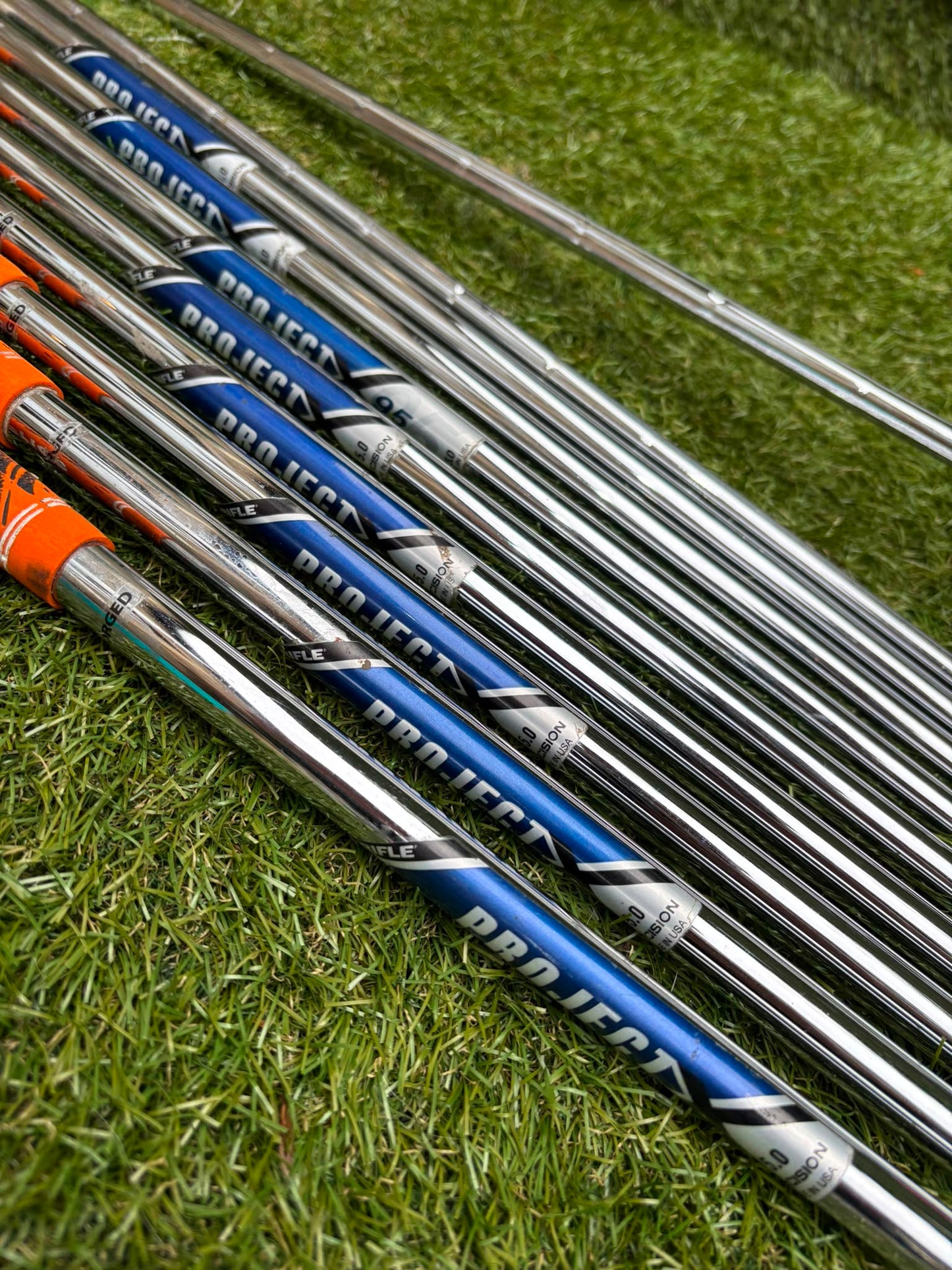 Callaway X Forged Irons, Callaway Warbird Woods, Cleveland CG16 Wedge & TaylorMade Cart Bag