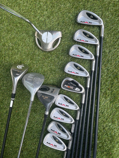 Dunlop MAX Stainless Full Starter Golf Set – 13 Clubs + Bag £94.00 Delivered