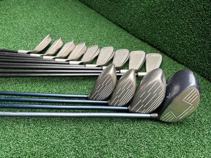 Callaway Big Bertha Left-Handed Golf Set – 3–SW Graphite Irons + 2 Drivers, 3 & 5 Woods