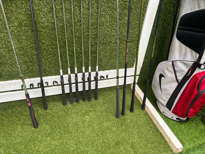 TaylorMade AeroBurner Irons + Cobra Woods + Nike Stand Bag