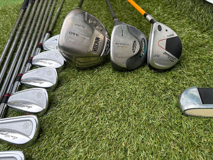 Ben Hogan Apex FTX Forged Irons (4–PW) + Titleist 3 Wood + Drivers + BRAND NEW Bag - Free P&P