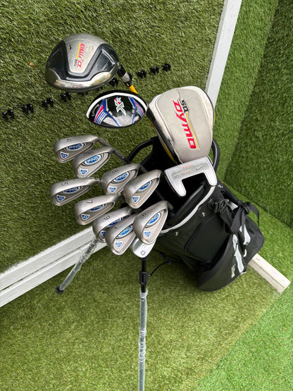 PING G5 Irons, Callaway XR 5 Wood, Nike SQ Dymo Driver, Vokey Wedge & Brand New Waterproof Stand Bag Golf Set