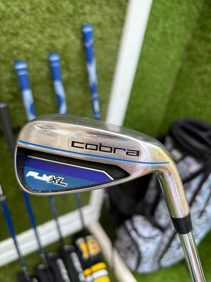Cobra FLY-XL Complete Golf Set, Matching Woods, Hybrids, Irons & Cobra Ultralight Pro Stand Bag