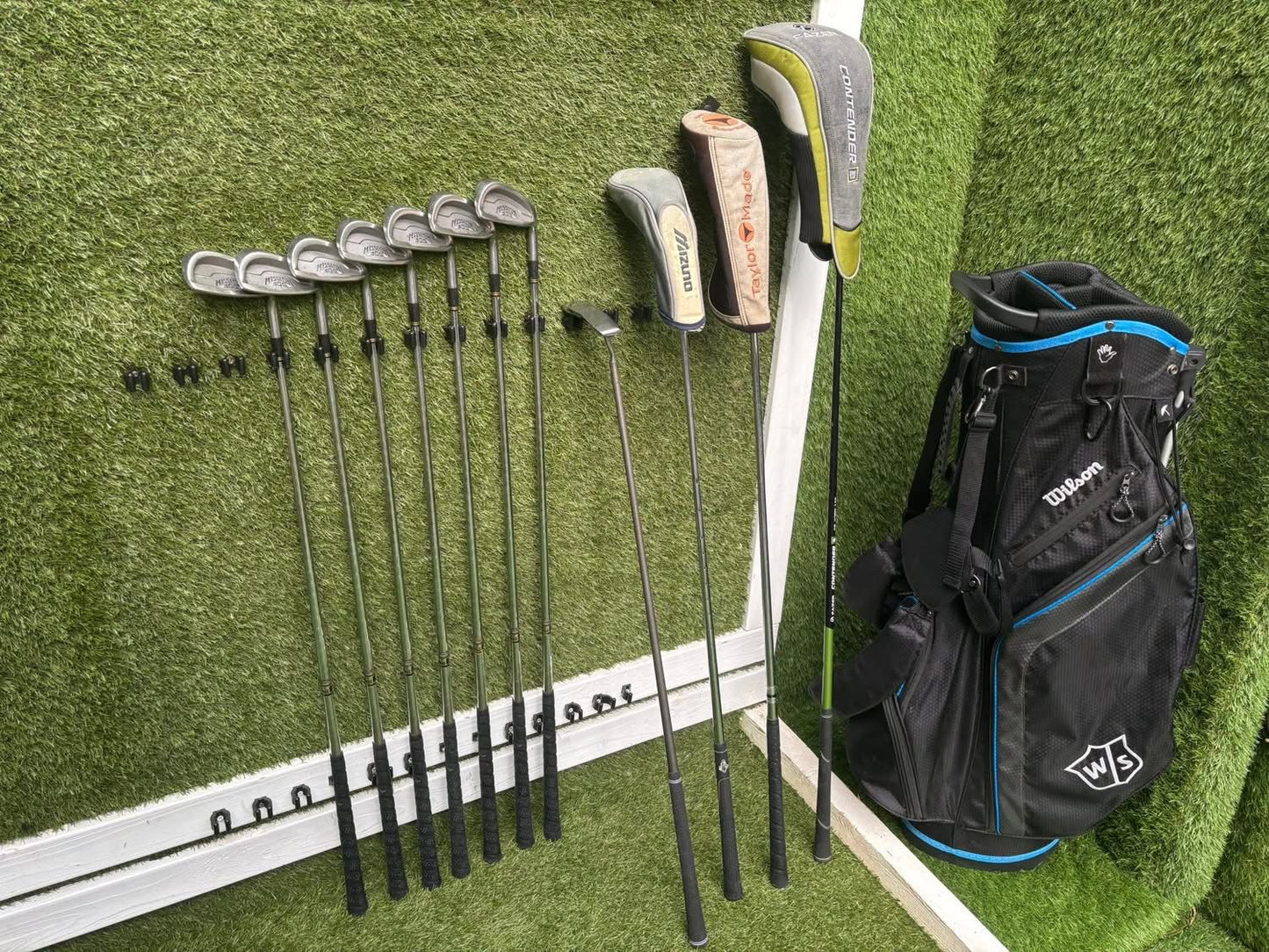 Mizuno 300 Forged Set + T.P. Mills TR-3 Putter & Bag £184.00