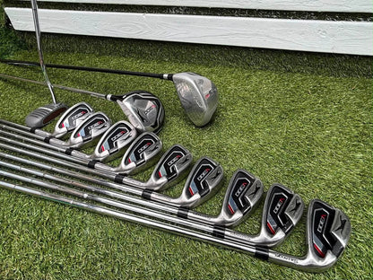 Slazenger V300 3–SW Complete Golf Set – Mitsubishi Driver, V300 3 Wood, RAM Zebra Putter & Slazenger Bag