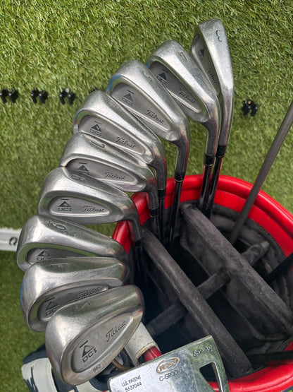 Titleist DCI 962 Forged Full Set + Srixon / Nike / Yes! / Cleveland Tour Bag £354.00 Delivered