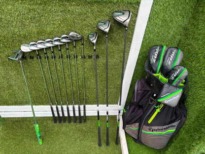 TaylorMade RBZ SpeedLite Complete Golf Set, Matching Woods, Irons & Cart Bag