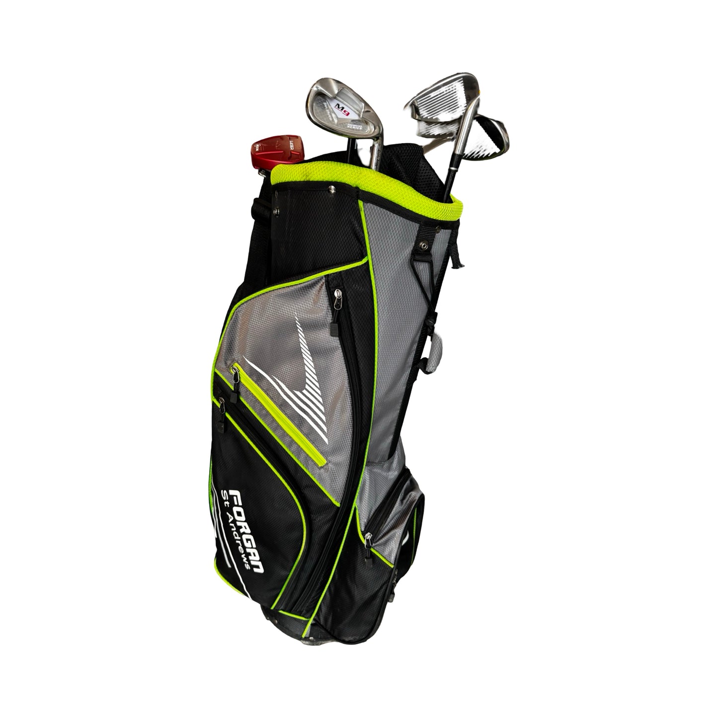 Ben Sayers M9 Graphite Golf Set includes premium graphite-shafted clubs, Cart bag & free delivery