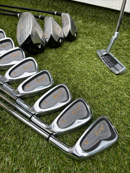 Dunlop John Daly Oversize Full Golf Set (4–SW) + LCG Woods + Bag Free P&P