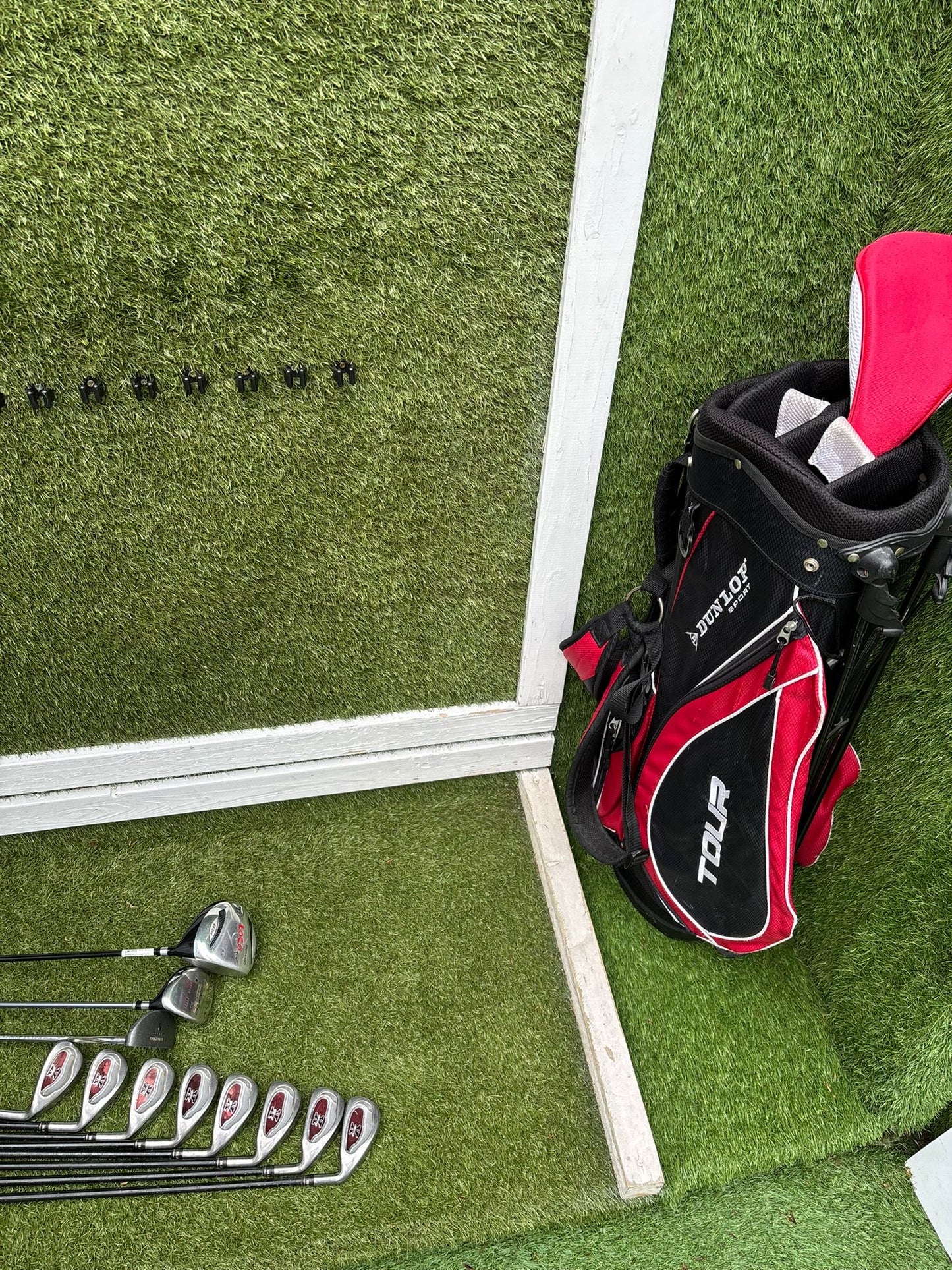 RAM X Concept Graphite Irons, Cobra SS 5 Wood & Dunlop Stand Bag Golf Set