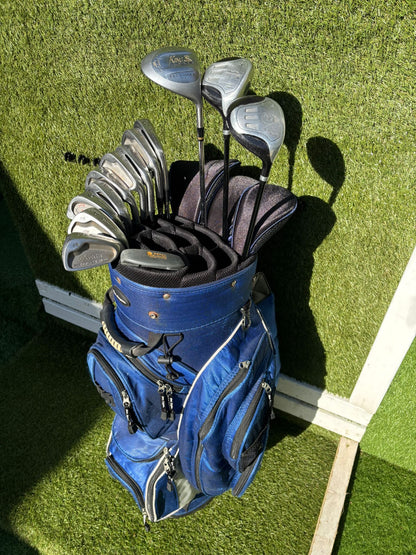Browning 3–SW Irons + Cobra Driver + Dunlop 3 & 5 Wood + Ben Sayers Bag – 13 Clubs