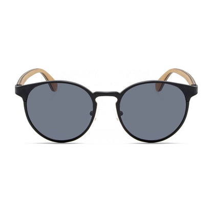 Perfect Storm - Titanium & Wood Sunglasses