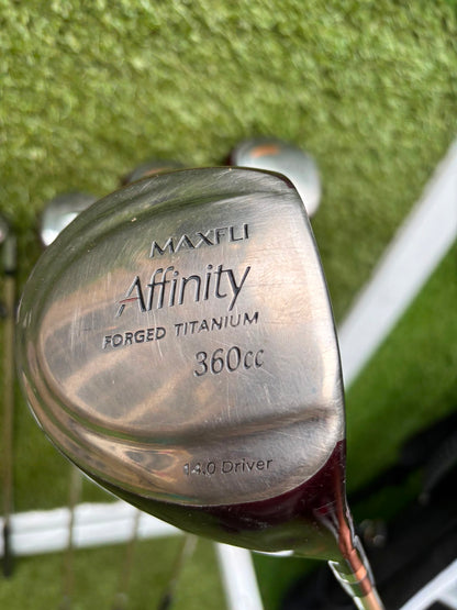 Maxfli Affinity Ladies Golf Package, Howson Blade Putter & Skymax Stand Bag