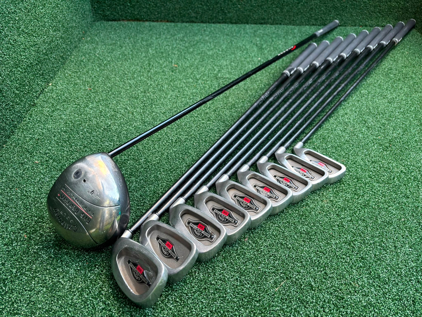 Callaway Big Bertha 3–SW Graphite Irons & Big Bertha Titanium Driver