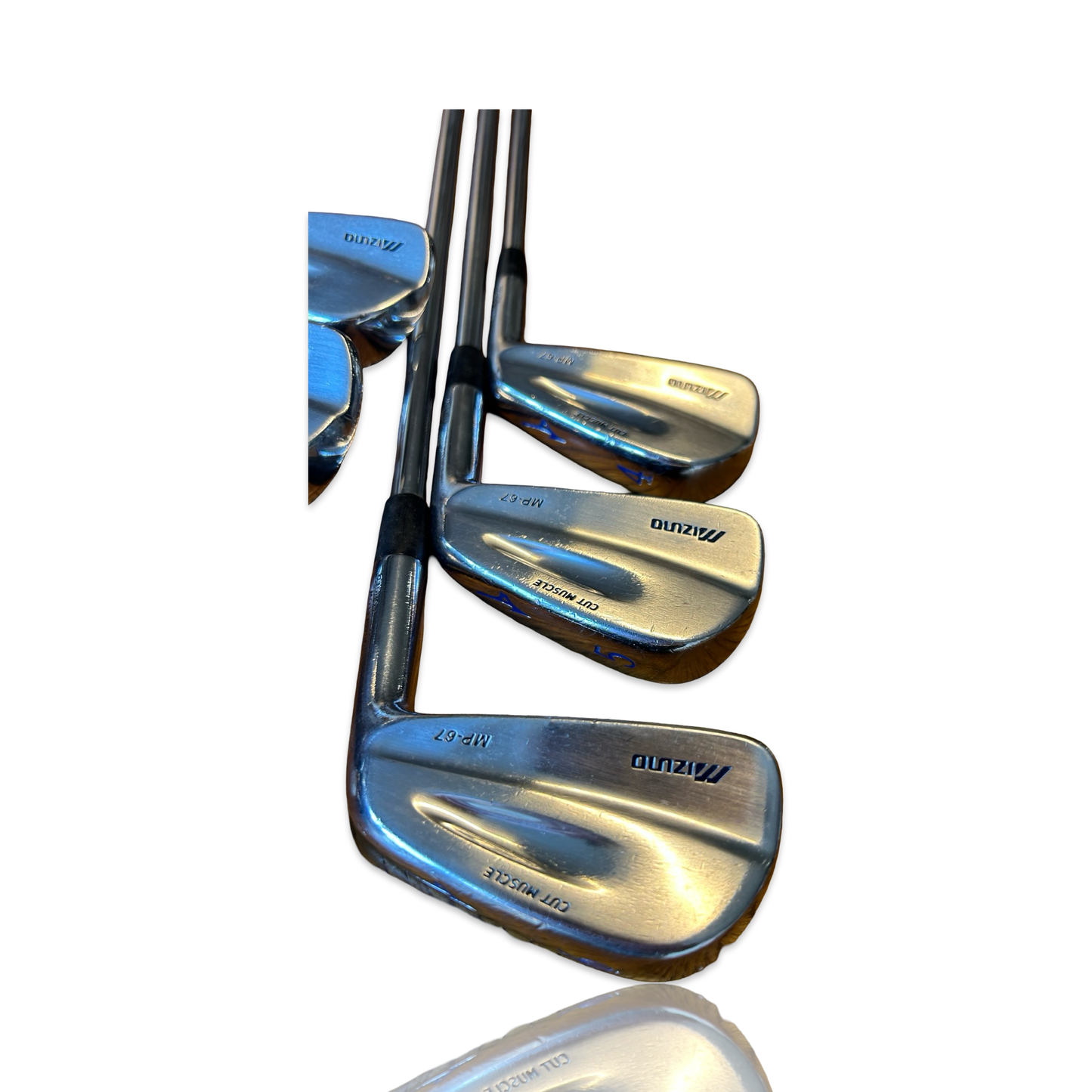 Mizuno MP-67 Forged Iron Set 4-PW Reg Flex New Grips Fitted RH Free P&P