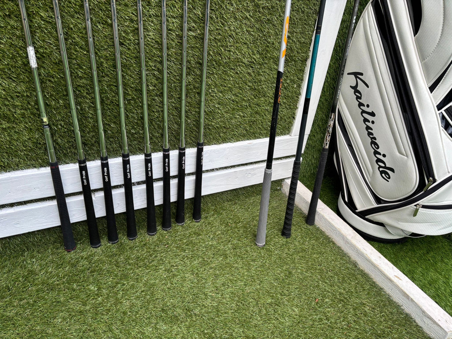 Ben Hogan Apex FTX Forged Irons (4–PW) + Titleist 3 Wood + Drivers + BRAND NEW Bag - Free P&P