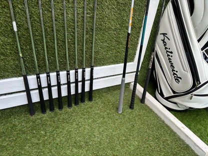 Ben Hogan Apex FTX Forged Irons (4–PW) + Titleist 3 Wood + Drivers + BRAND NEW Bag - Free P&P