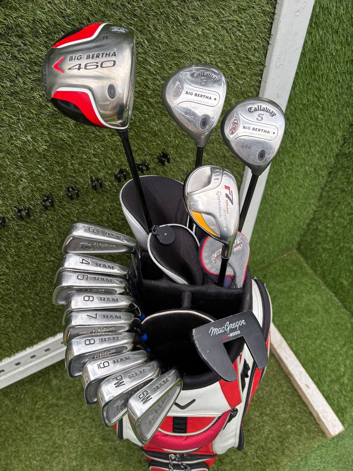 Callaway Big Bertha Woods -Irons Full Set & Bag & Free Delivery