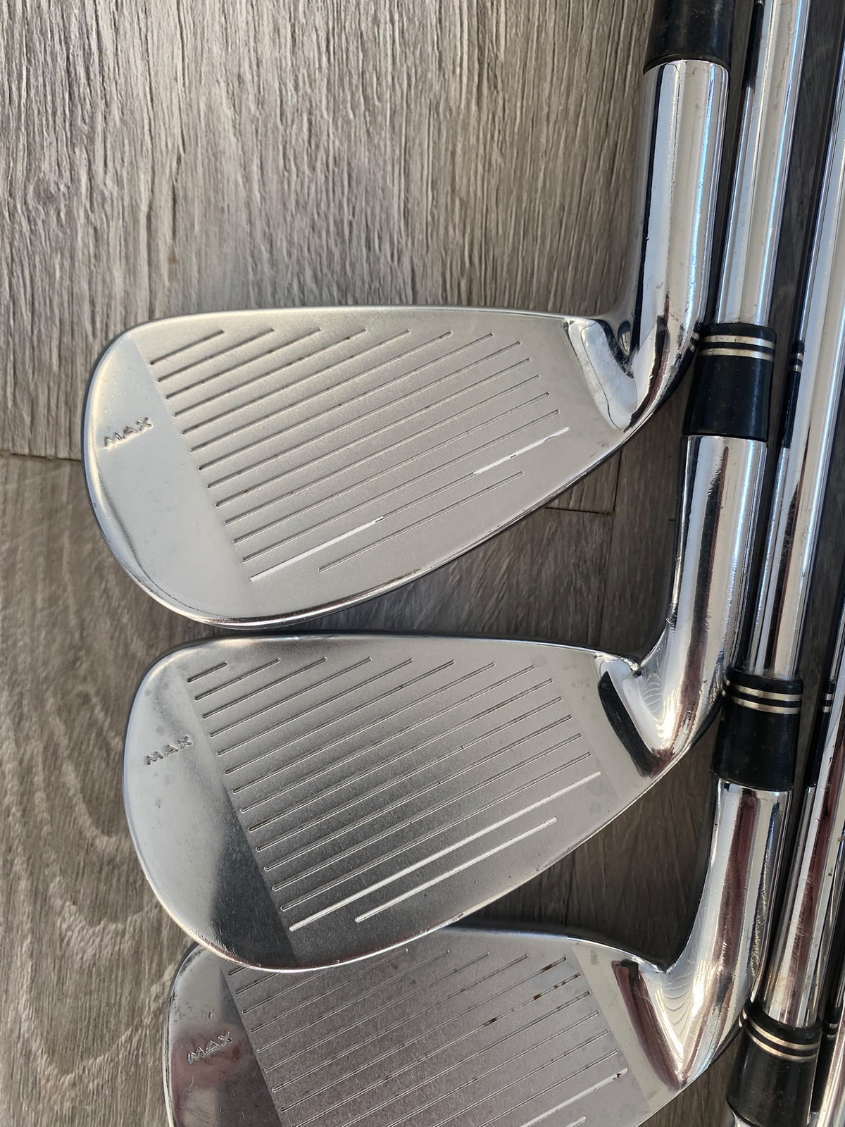 TaylorMade RAC R7 CGB Max Irons 4-PW AW SW (9 Clubs)