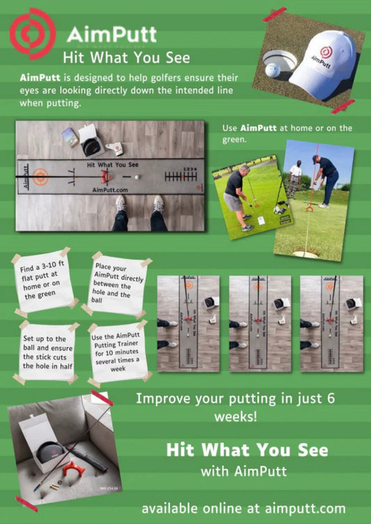 Aimputt Putting Training Aid.