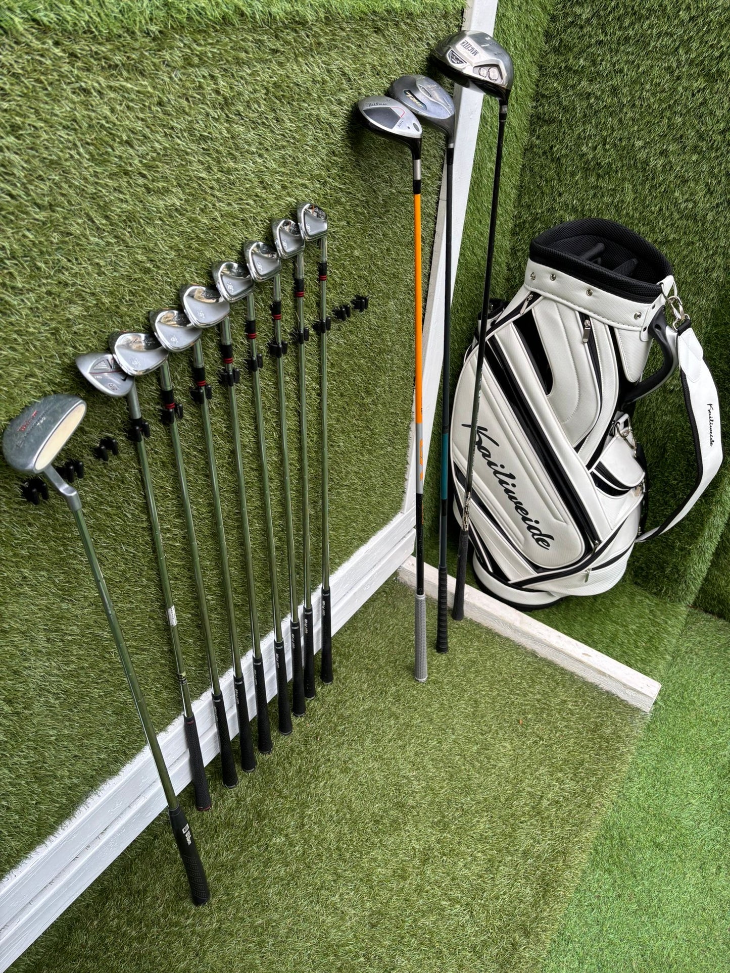 Ben Hogan Apex FTX Forged Irons (4–PW) + Titleist 3 Wood + Drivers + BRAND NEW Bag - Free P&P