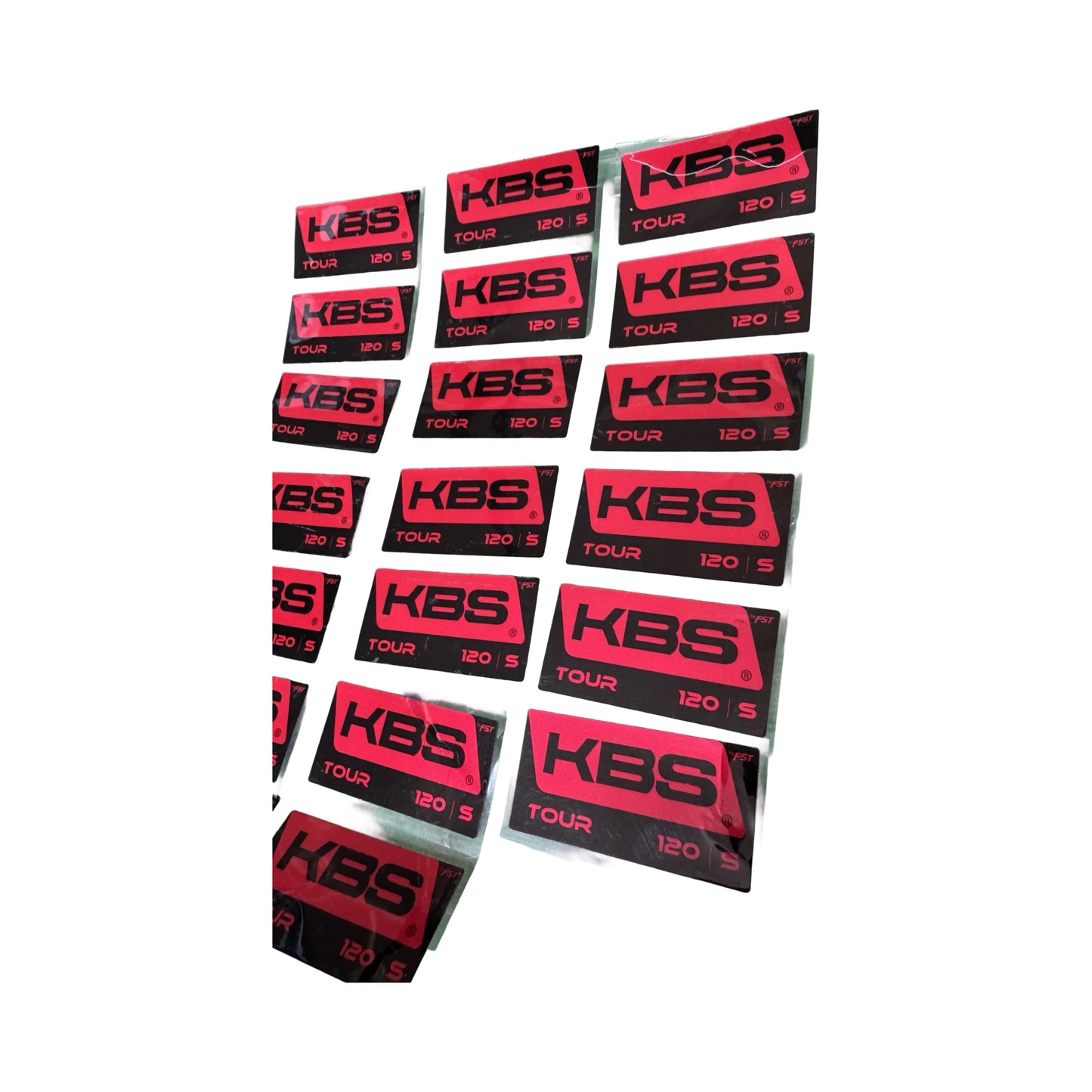 KBS Shaft Labels (Stickers) x20 Please Read Description