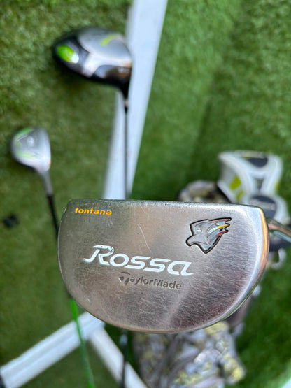 MacGregor V-Foil M565 Irons, Ping Driver, Ping Hybrid, TaylorMade Putter & Premium OUUL Camouflage Stand Bag