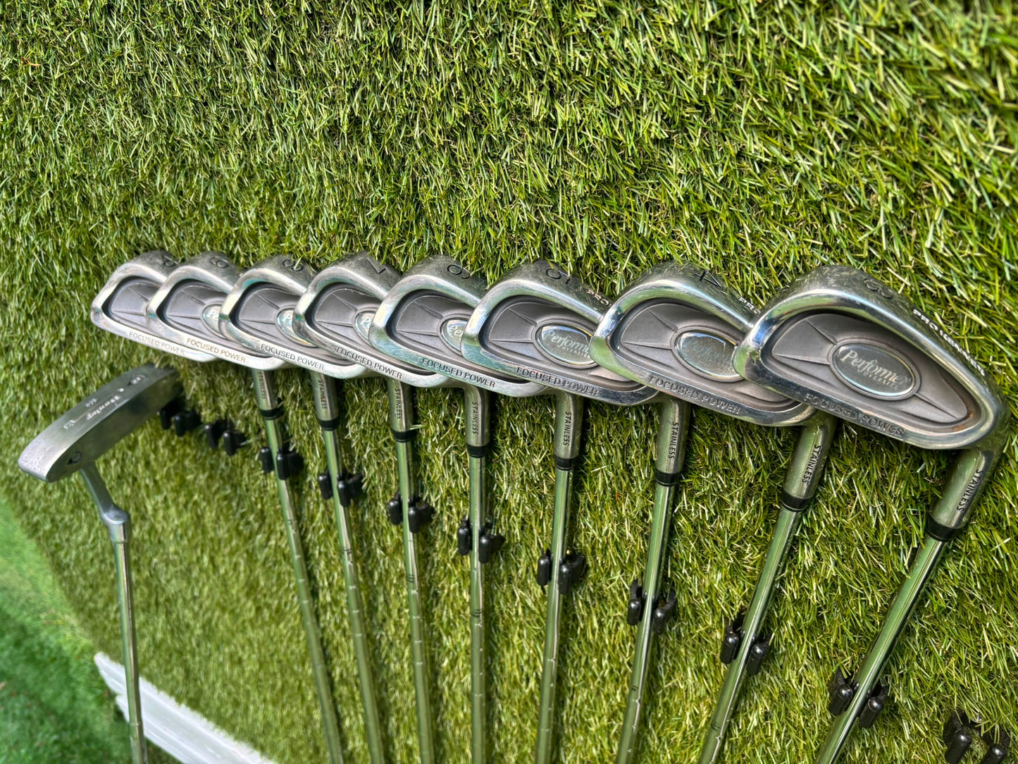 Pro Kennex Performer Oversize Golf Set with Matching Woods, Headcovers & Regal Bag
