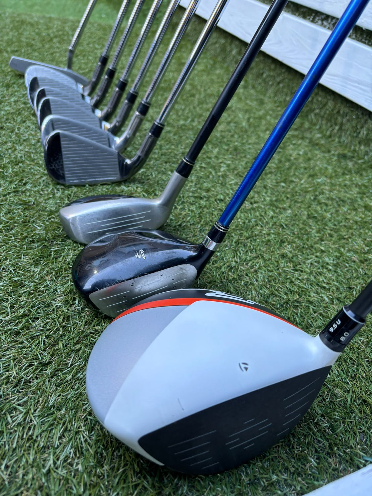 TaylorMade M2 6–SW Irons, R1 Driver, Cobra 3 Wood, Rescue Hybrid, PING Putter & TaylorMade Bag