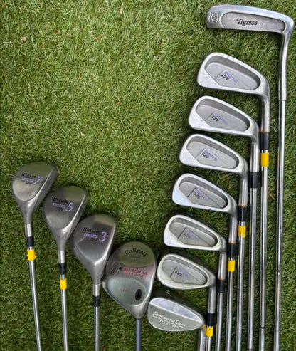 Wilson Berg HT Ladies Golf Set with Callaway Big Bertha War Bird Driver & Cart Bag Free P&P