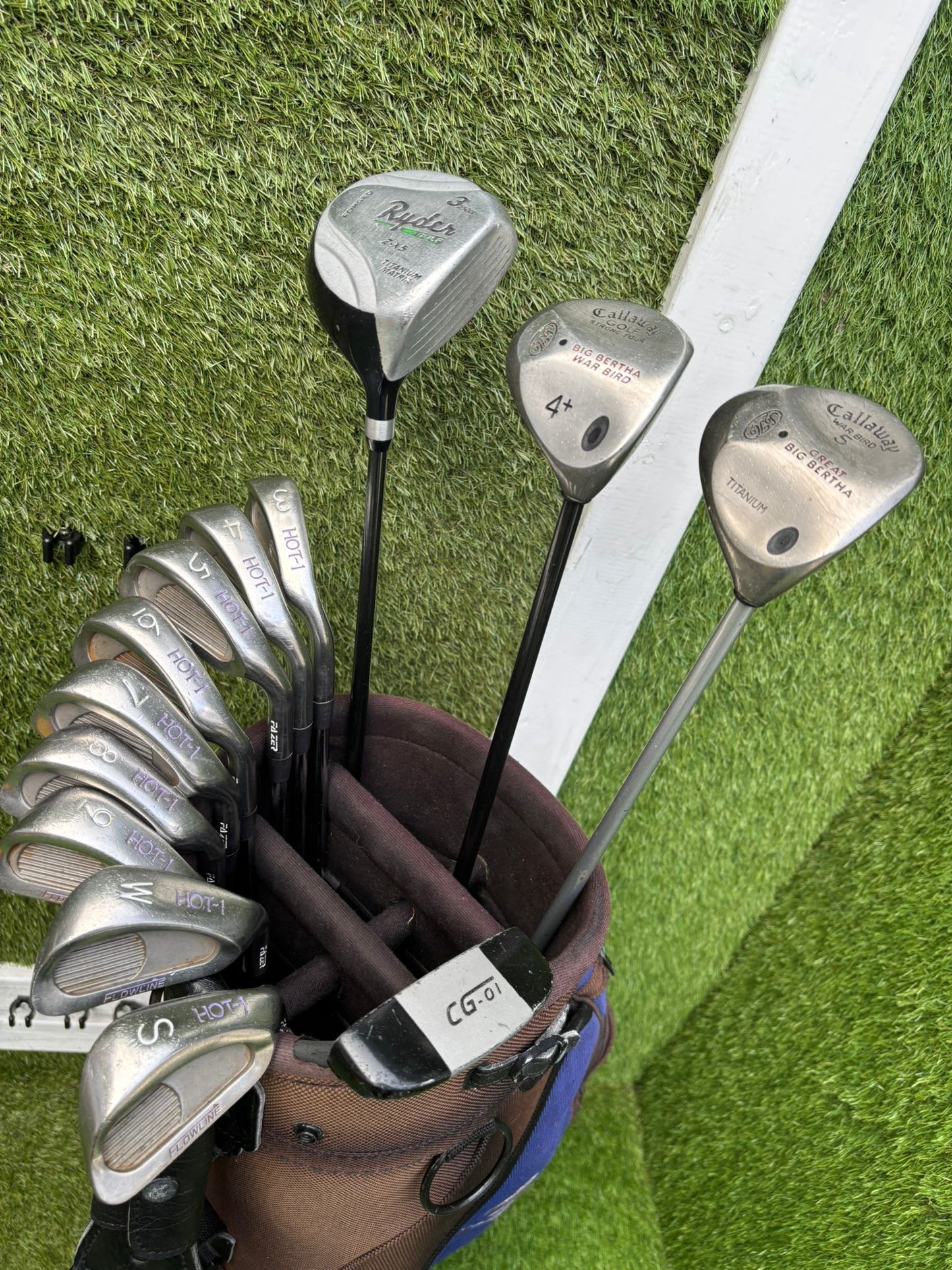 Full Golf Set – 13 Club Package Including Ping Bag And Delivery  £124.00 🎁