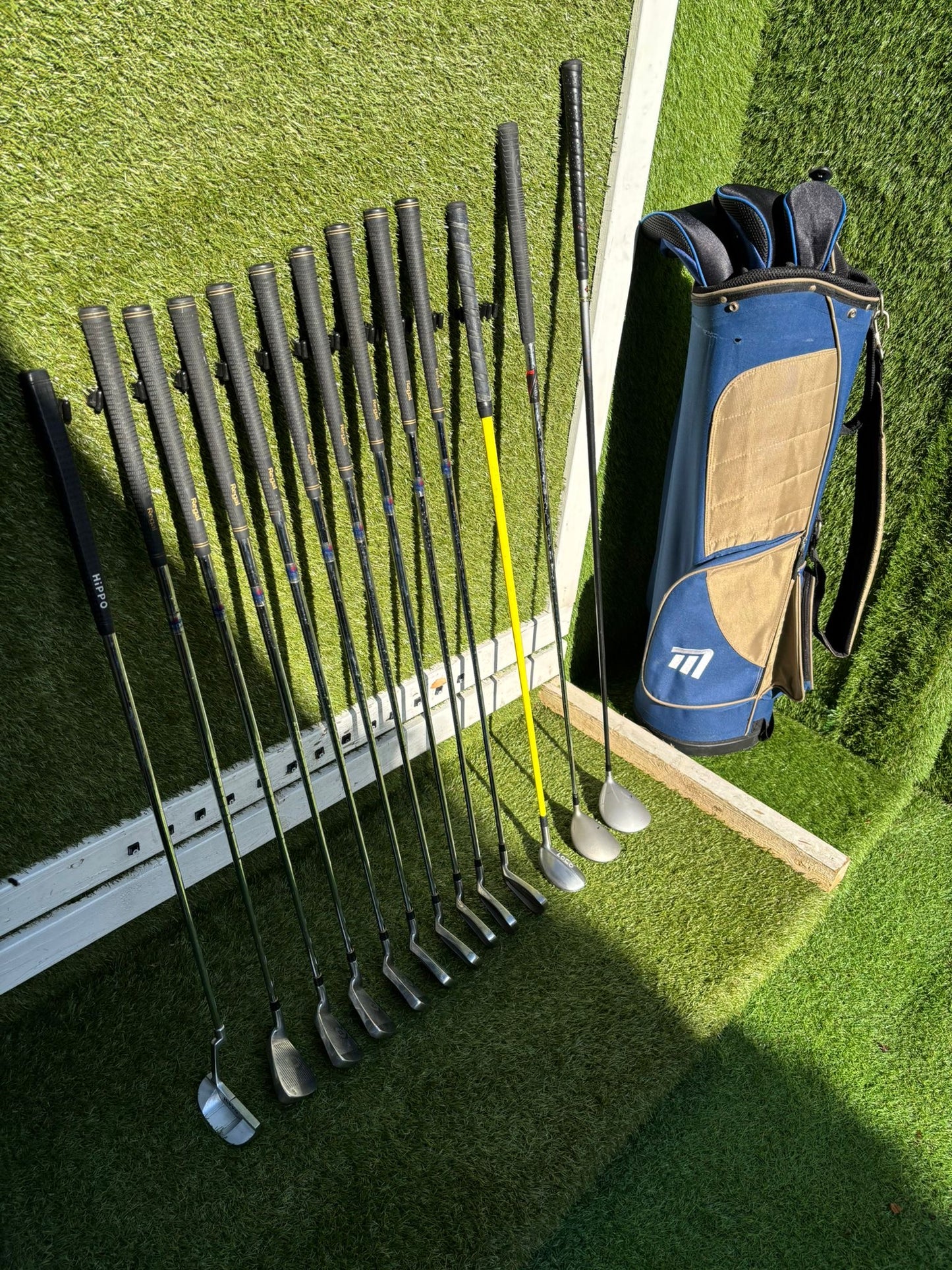 Tristar II 3–SW Irons + RAM FX Driver + Wilson Staff Cleek + Masters Stand Bag – 13 Clubs