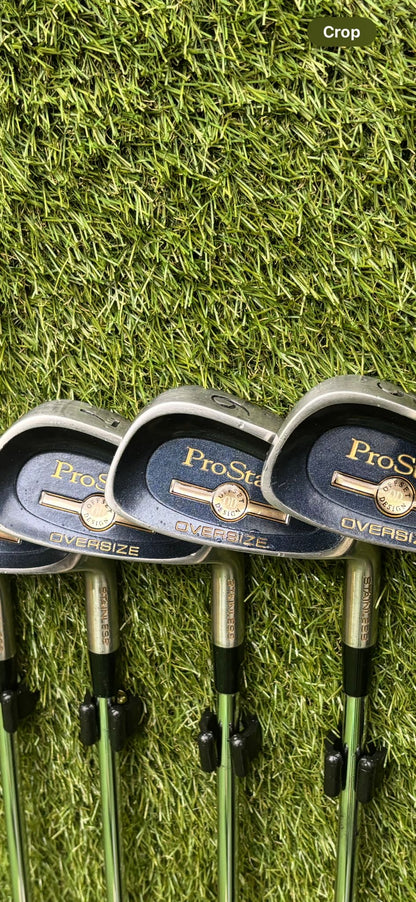 Wilson ProStaff Oversize 3–SW + New & Unused Woods + Howson Putter + Nike Bag (13-Piece Set)