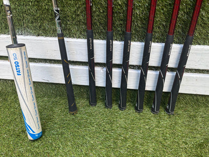 Wilson Staff Di11 Golf Set with Mizuno MX-700 Driver, Ping DSE Pengyo Putter & Cobra Stand Bag