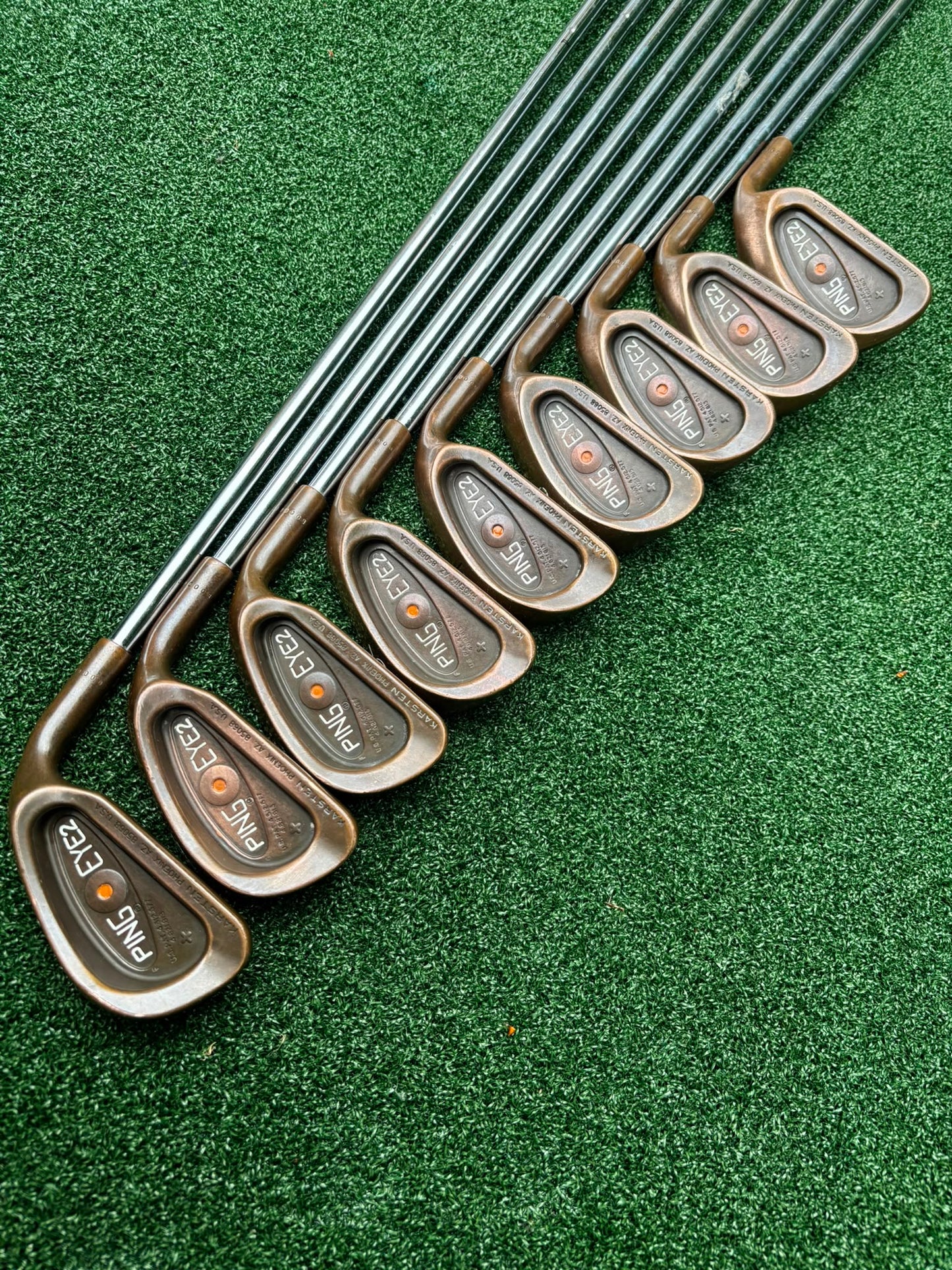 PING EYE2 BeCu Beryllium Copper Irons – Matching 3–SW Set - Free Delivery On Web S