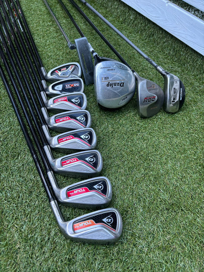 Dunlop Starter Golf Set – Tour TP II Irons, 450cc Driver, Hybrid & Dunlop Stand Bag