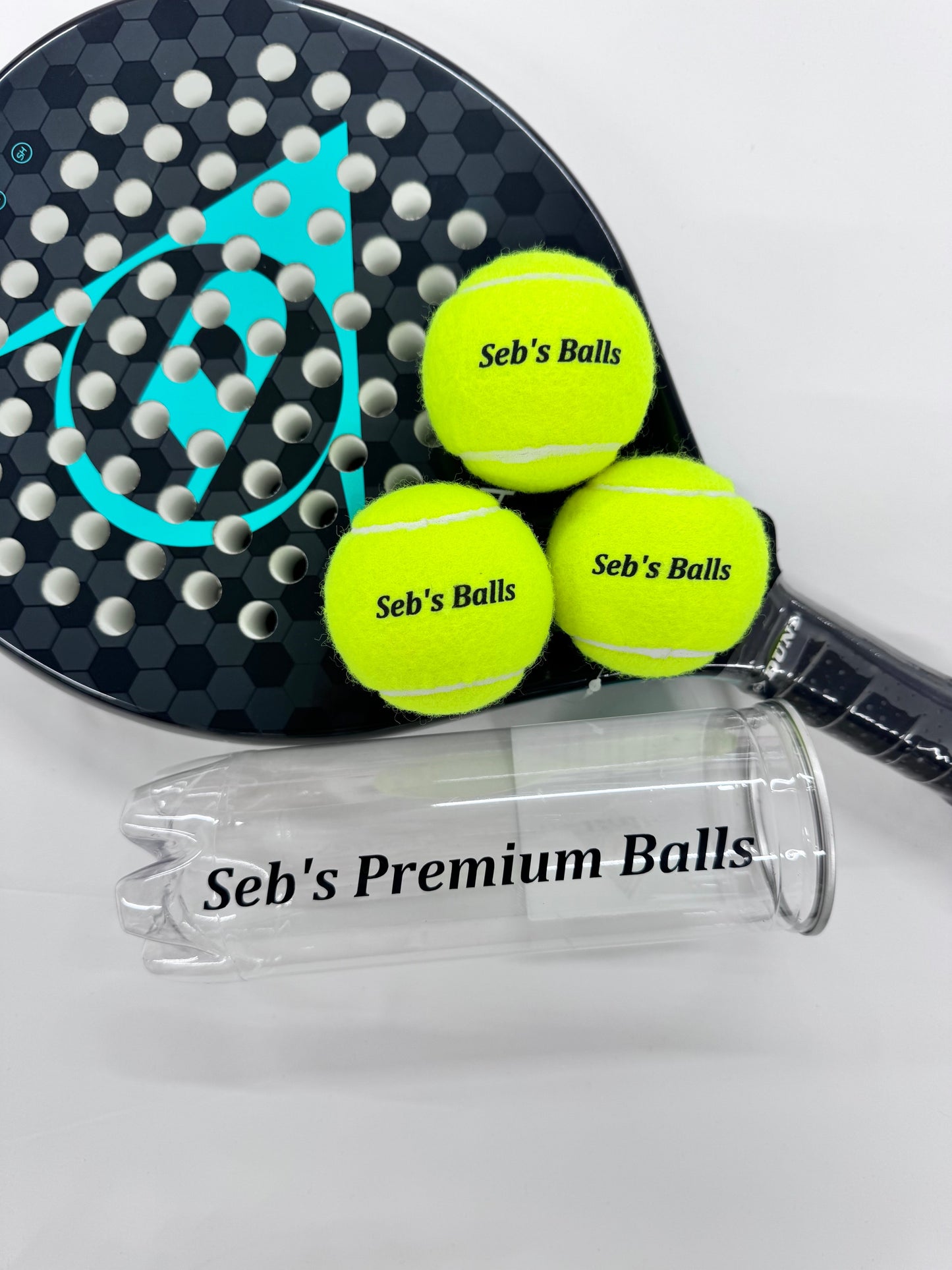 NTB - Personalised Padel Balls - Standard text edition