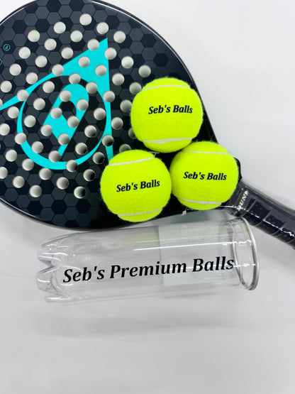 NTB - Personalised Padel Balls - Standard text edition