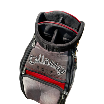 Callaway Big Bertha Diablo Tour Cart Staff Golf Bag in red, black and grey Free Delivery