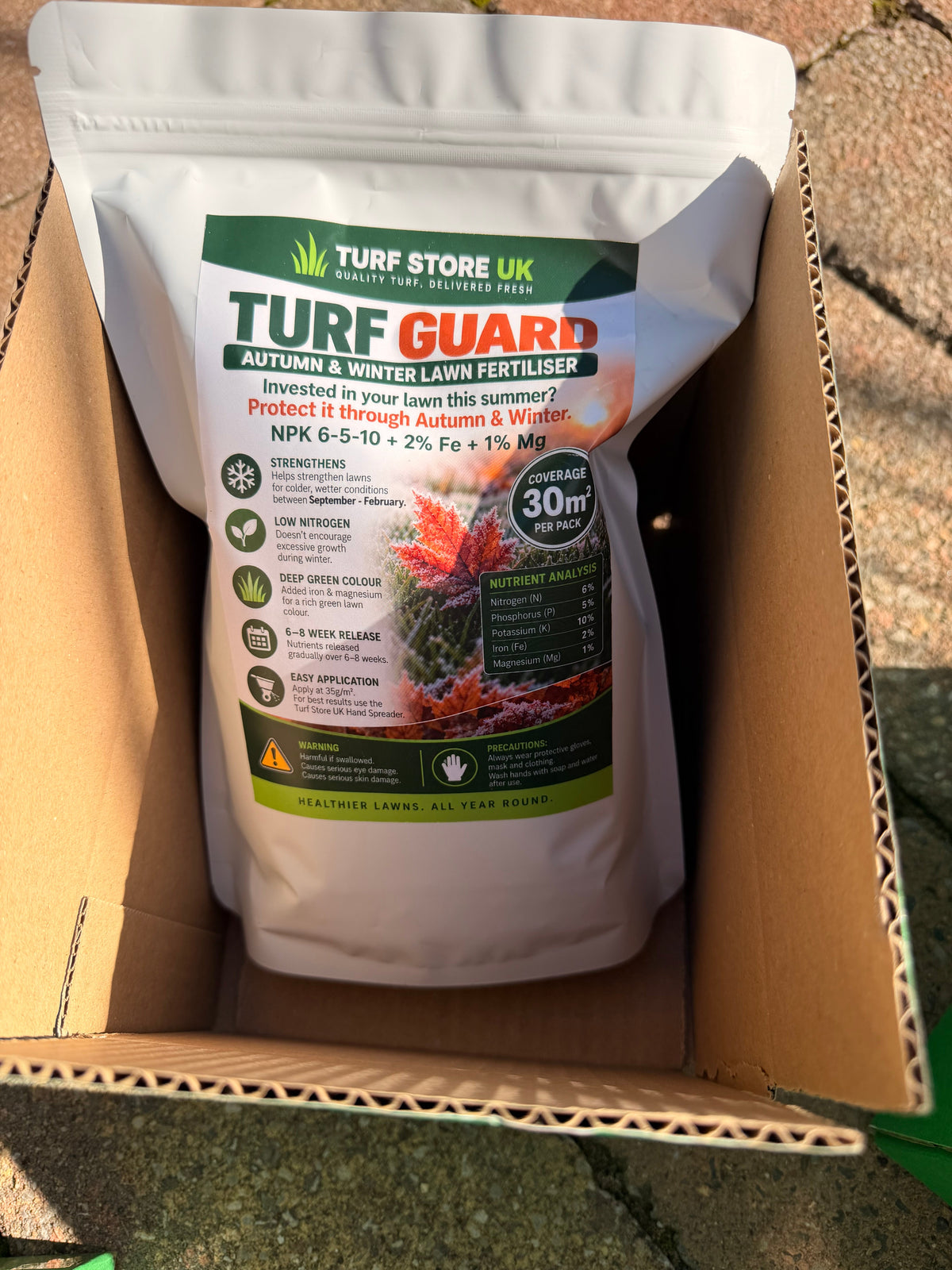 TURF GUARD – Autumn & Winter Lawn Fertiliser