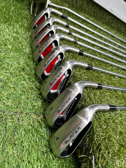 Callaway GBB Epic Adjustable Driver + TaylorMade Burner Irons (4–SW) + Ping i15 Hybrid + r7 Draw 5 Wood + Odyssey Marxman Putter