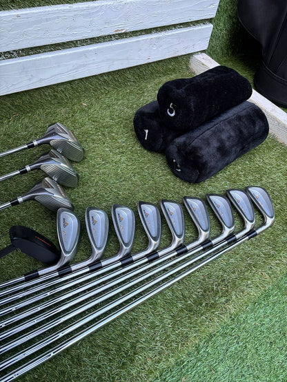 MDD Plus Full Golf Set 3–SW + Oversize Woods + New Proline Cart Bag