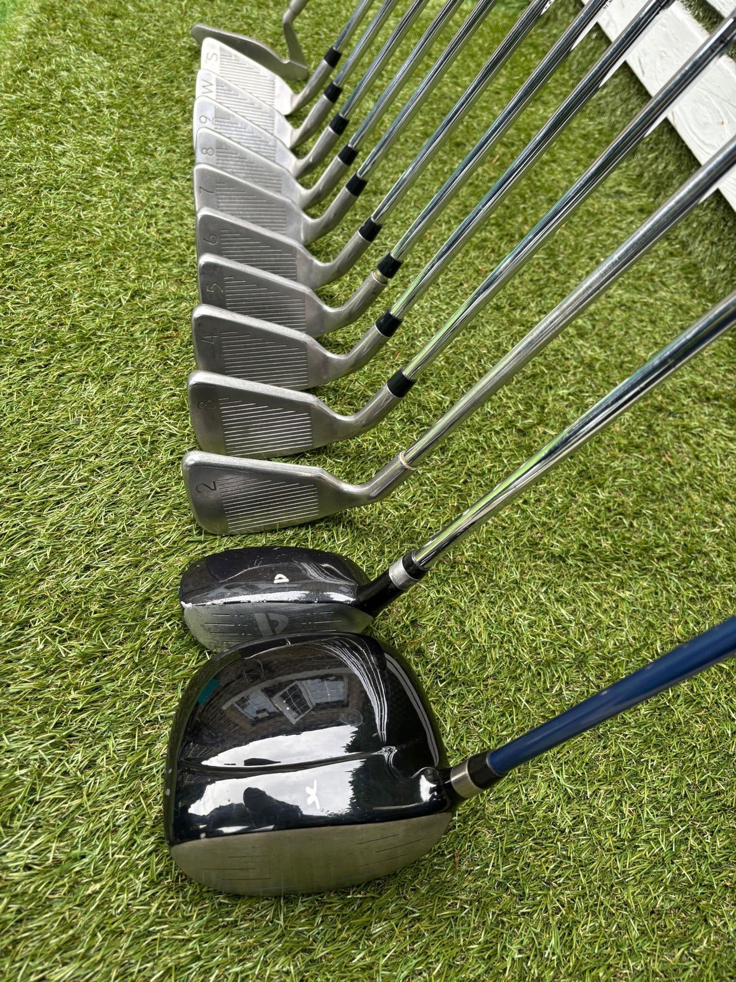 Z-Model II 3-SW Irons, Ping Zing 2 Red Dot 2 Iron, Driver, Hybrid & MacGregor Bag